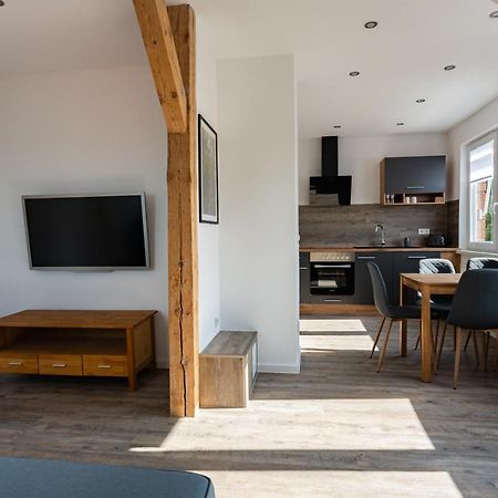 Ferienwohnung Am Steinbach 2 Thale Dış mekan fotoğraf