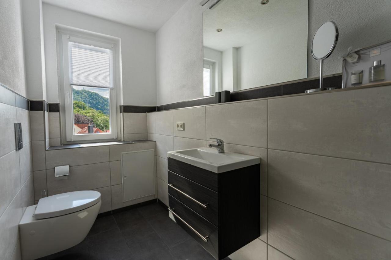 Ferienwohnung Am Steinbach 2 Thale Dış mekan fotoğraf