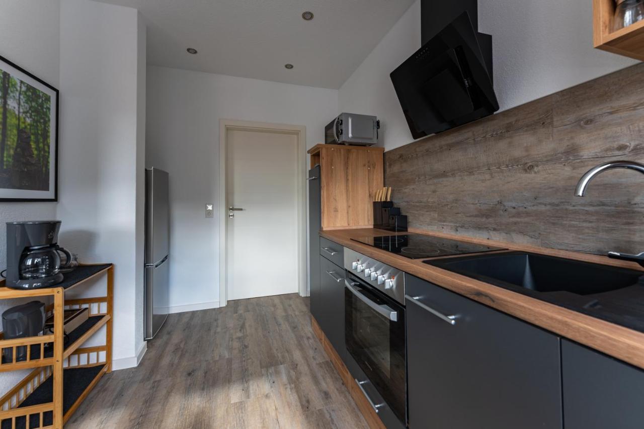 Ferienwohnung Am Steinbach 2 Thale Dış mekan fotoğraf